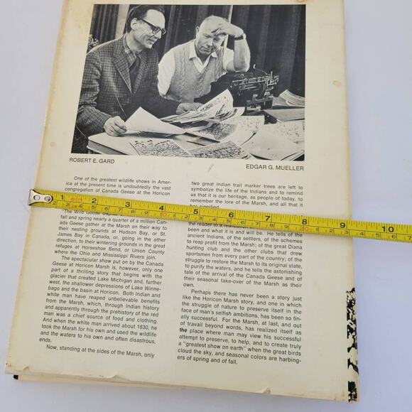 Wild Goose Marsh Horicon Stopover Robert Gard 1st Edition Vintage Wisconsin 1972 - Picture 12 of 12